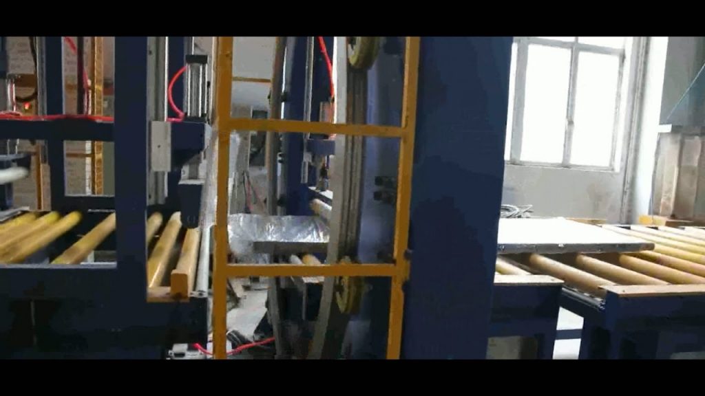 “Efficient Packaging Solution for Panel: Automatic Orbital Bubble Film Packing Machine”