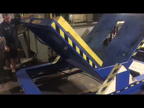 “High-Capacity Coilquip HU12000 V Upender for 12,000 LBS. x 60″ Coils – Machine #6005” “High-Capacity Coilquip HU12000 V Upender for 12,000 LBS. x 60″ Coils – Machine #6005”