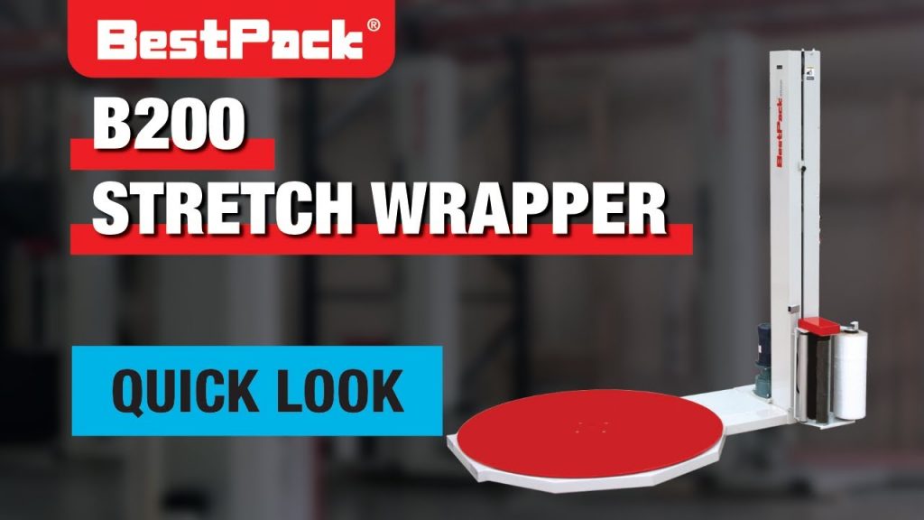 “Efficient Pallet Wrapping Solution: The Ultimate B200 Stretch Wrapper for Streamlined Packaging”
