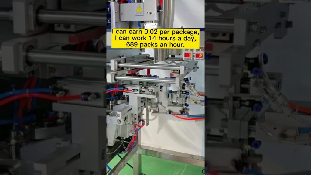 “Efficient and Versatile Automatic Food Packaging Machine for Enhanced Product Presentation and Preservation”