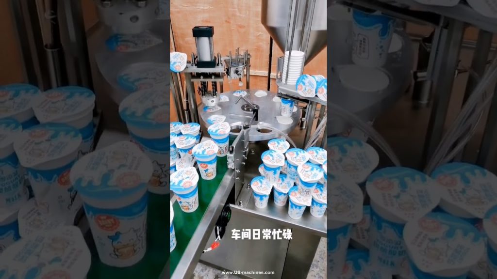 “Innovative Machine Revolutionizes Yogurt Packaging Process for Ultimate Efficiency” “Innovative Machine Revolutionizes Yogurt Packaging Process for Ultimate Efficiency”