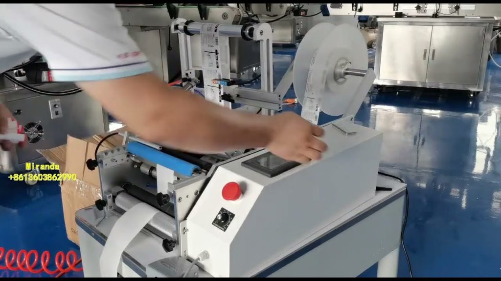 “Semi-Automatic Round Bottle Labeling Machine: Revolutionize Your Labeling Process with Our Cutting-Edge Solution!”