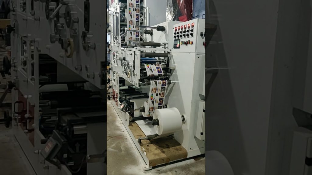 Revolutionary Flexo Printing Machine for Unmatched Sticker Label Quality and Efficiency