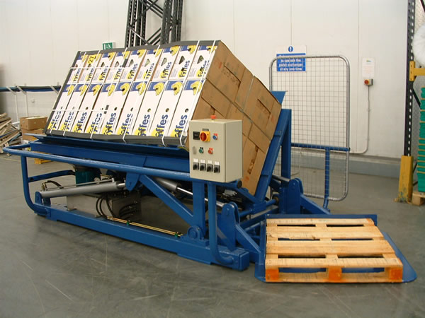 Pallet inverter and pallet changer with good price - Orbital wrapper