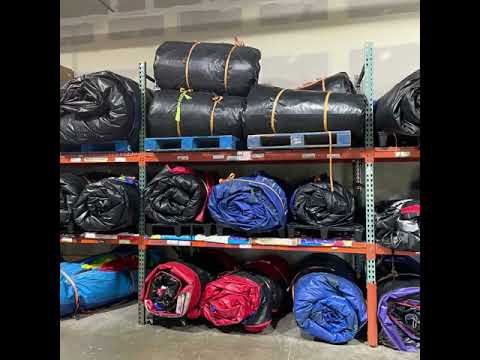 “Maximizing Storage Space: Pallet Racking Solutions for Bounce House Businesses”