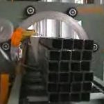 Efficient Horizontal Stretch Wrapping Machine for Hollow Steel Sections