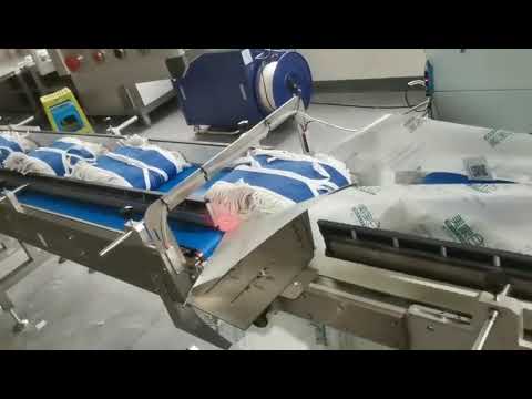 “Efficient Packaging Solution for Pillow Type Products: Automatic Mop Head Flow Wrapper”