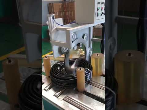 “Efficient Tire Packaging Solution: Small Horizontal Coil Cable Wrapping Machine with Ring Type Technology” “Efficient Tire Packaging Solution: Small Horizontal Coil Cable Wrapping Machine with Ring Type Technology”