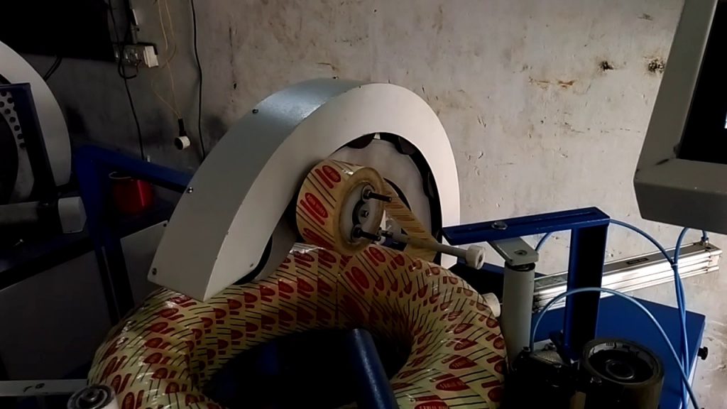 “Efficient Tyre Wrapping Machine for Faster Packaging and Shipping”