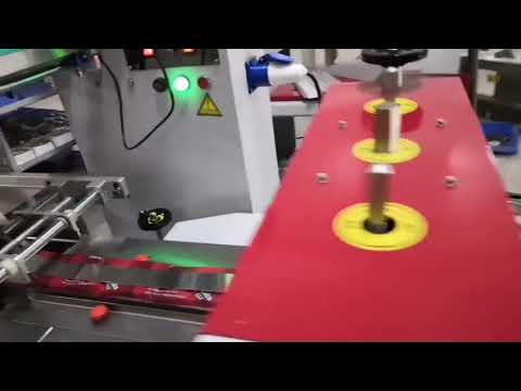 “Efficient and Automated Packing for Food Trays with Horizontal Flow Bag Machine”