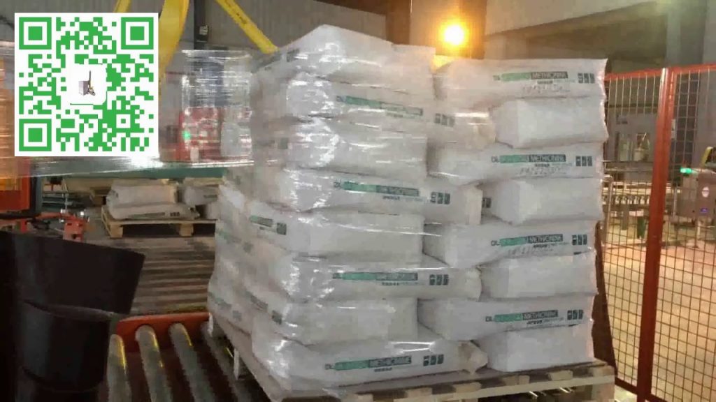 “Efficient and Reliable Stretch Wrapping Solution for Chemical Titanium Powder Pallets”