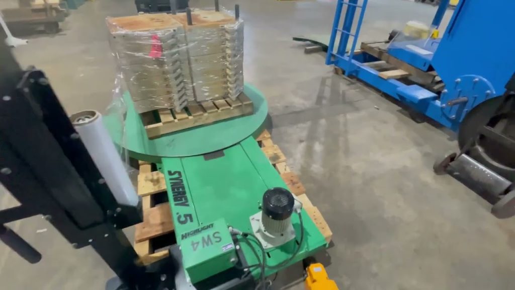 “Efficient and Reliable Stretch Wrapping with Semi-Automatic Highlight MH2320C Wrapper” “Efficient and Reliable Stretch Wrapping with Semi-Automatic Highlight MH2320C Wrapper”