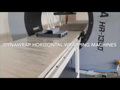 “Efficient and Versatile Horizontal Stretch Film Wrapping with Integrated Welding Unit – Dynawrap Esila Series 1350BN”