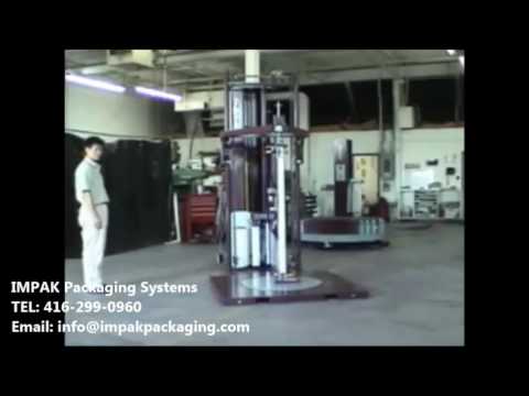 “Efficient and Versatile Pallet Wrapping with Top Platen Technology”