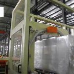 “Efficiently Wrap Sheet Metal Building Materials with Horizontal Orbital Ring Stretch Wrapper”