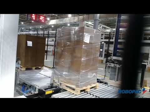 “Efficiently Wrap Your Corrugated Products with the Helix 4/2 Automatic Stretch Wrapper”