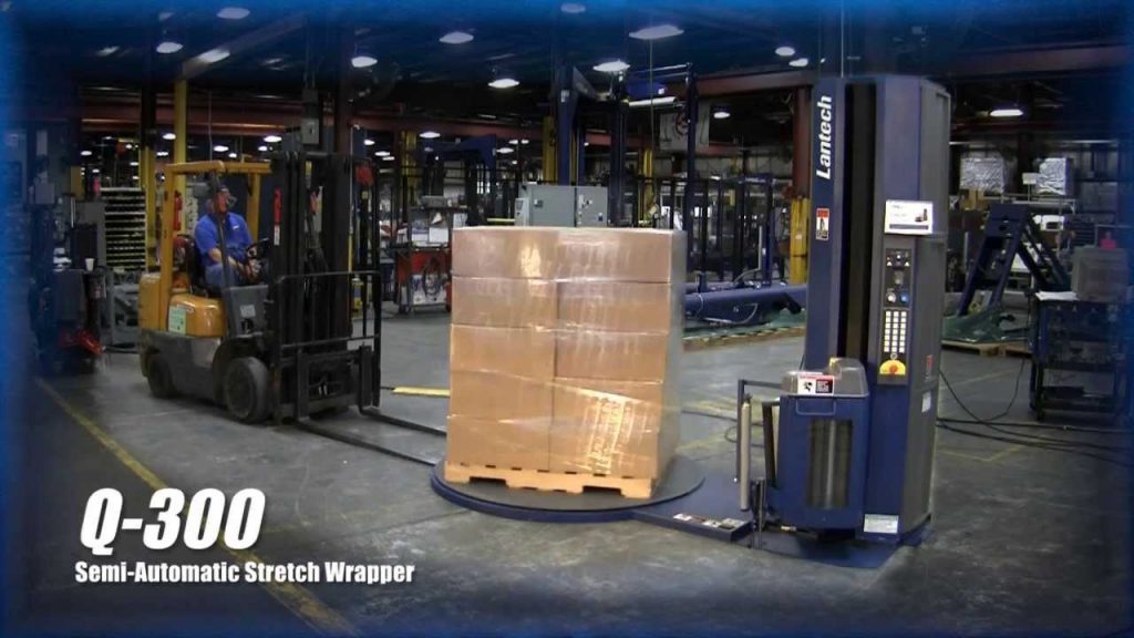 Efficiently Wrap Your Products with the Q300 Semi-Automatic Stretch Wrapper Efficiently Wrap Your Products with the Q300 Semi-Automatic Stretch Wrapper