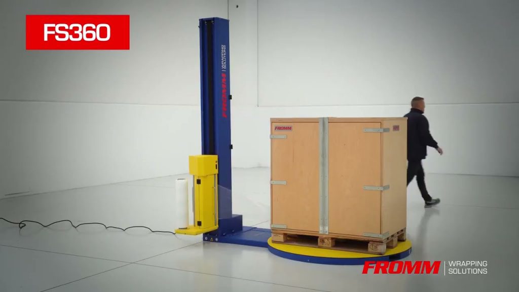 “Effortlessly Wrap Your Pallet Loads with Innovative Turntable Stretch Wrapper Technology”