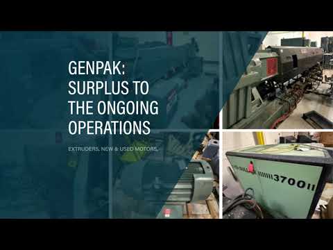 “Maximizing Efficiency: High-Quality Extruders, Motors, and Parts for Sale – GENPAK Surplus” “Maximizing Efficiency: High-Quality Extruders, Motors, and Parts for Sale – GENPAK Surplus”