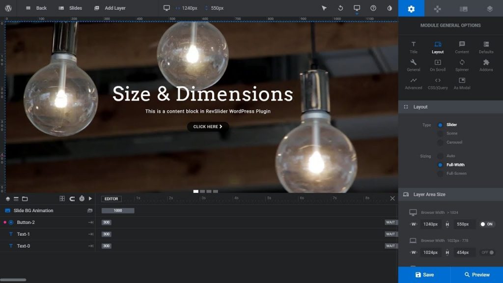 “Revolution Slider 6 WordPress Plugin: A Guide to Resizing and Changing Dimensions”