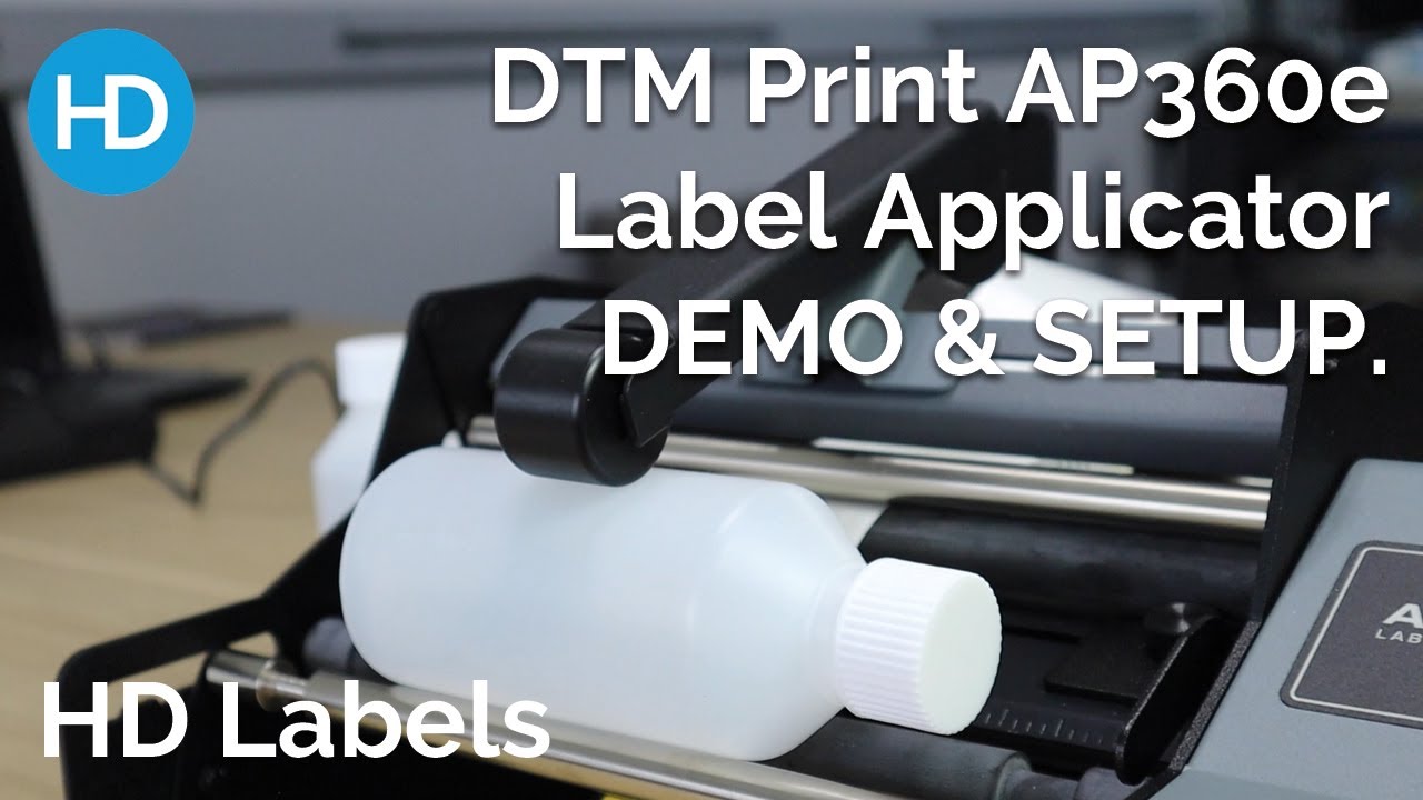 "Effortlessly Apply Labels with the Ultimate HD Label Applicator Setup