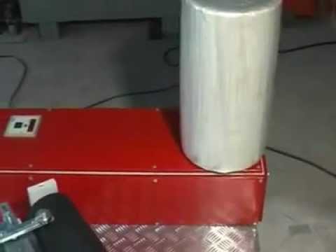 “Enhanced Efficiency: Innovative Semi-Automatic Stretch Wrap Machine for Pallets”