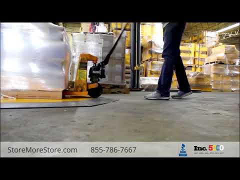 “Innovative Industrial Pallet Stretch Wrapping Machine Improves Efficiency and Eliminates Ramps”