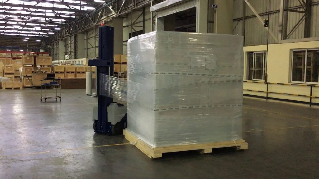 “Innovative Pallet Wrapping Machine Available for Purchase – Unleash Efficiency and Convenience!”