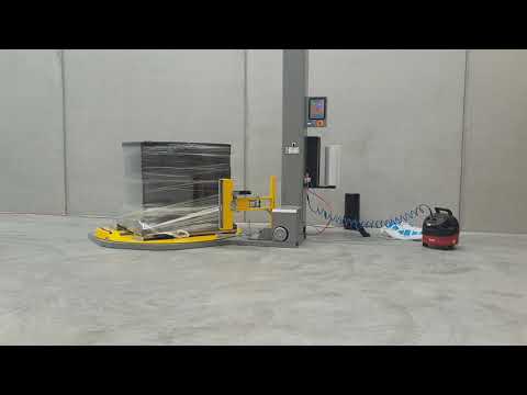 “Innovative Solution: Streamlined Automatic Pallet Wrapping Machine for Efficient Packaging”