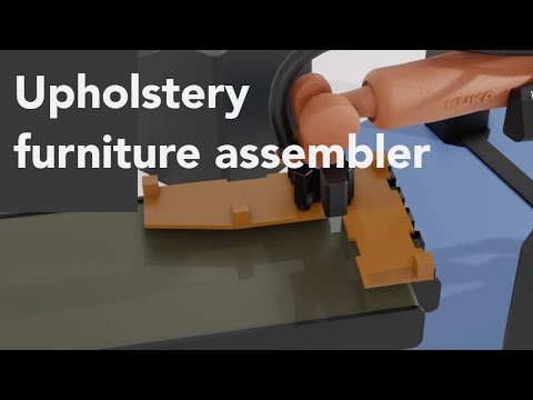 “Revolutionary RoboMill: Next-Gen Robotic Cell for Efficient Upholstery Furniture Manufacturing”