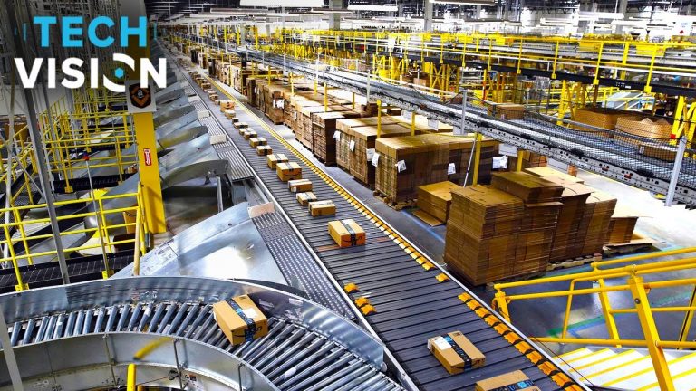 "Revolutionizing Warehouse Efficiency: An Exclusive Look Inside Amazon ...