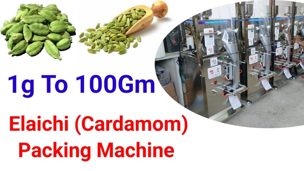 “Innovative Cardamom Packaging Solution: Automatic Machine for Elaichi Pouches”