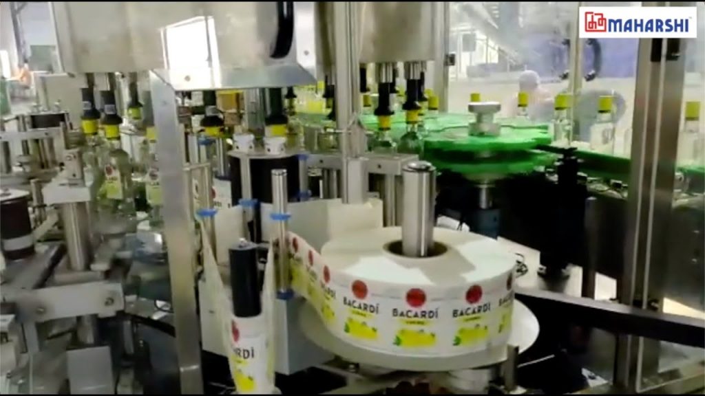 “Revolutionary Bottle Labeling Machine: High-Speed, Triple Label Applicators for Ultimate Efficiency