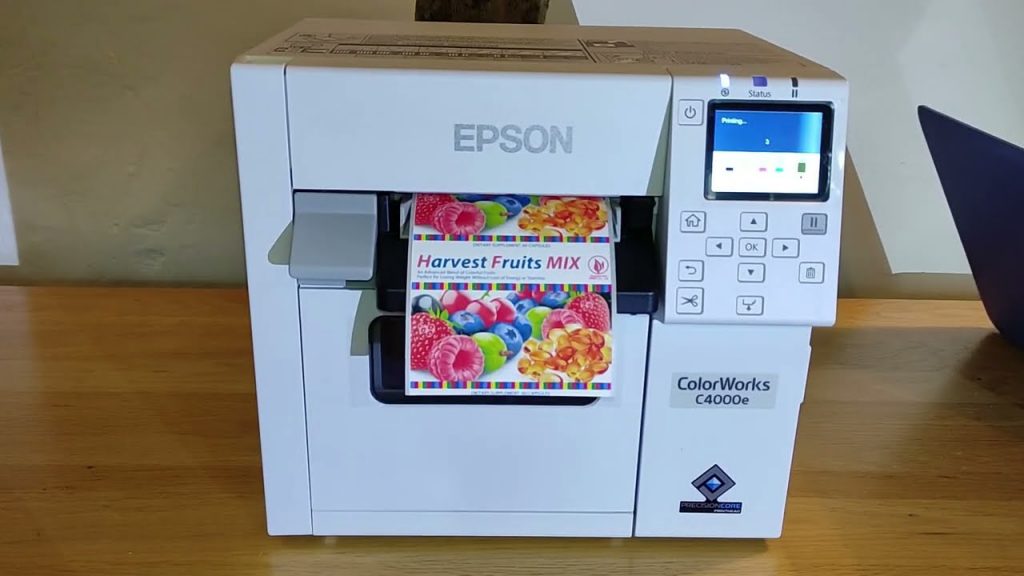 “Revolutionizing Label Printing: Unveiling the Cutting-Edge Epson C4000e Colour Label Printer!”