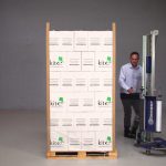 Effortless Pallet Wrapping with Stretch Safe Machine